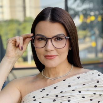 safine com br oculos de grau feminino redondo cinza celine 1