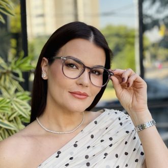 safine com br oculos de grau feminino redondo cinza celine 3