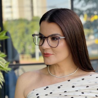safine com br oculos de grau feminino redondo cinza celine