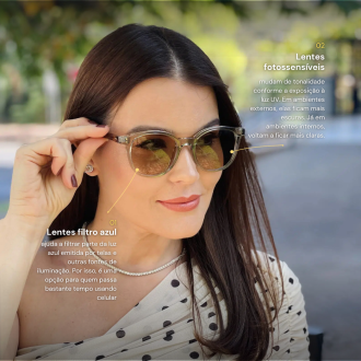 safine com br oculos de grau feminino redondo cinza nanda