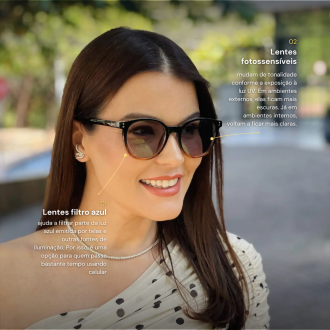 safine com br oculos de grau feminino redondo preto e marrom nanda