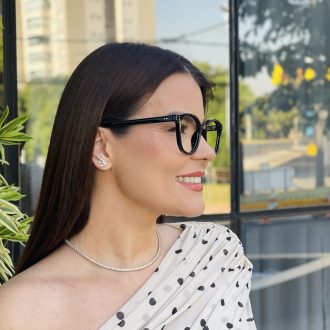 safine com br oculos de grau feminino redondo preto nanda 2
