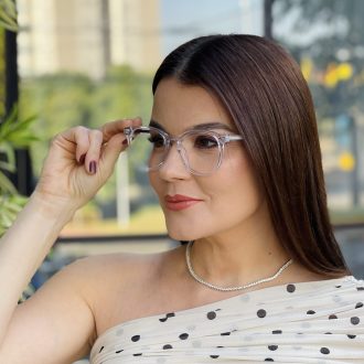 safine com br oculos de grau feminino redondo transparente celine