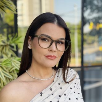 safine com br oculos de grau feminino redondo verde nanda 3