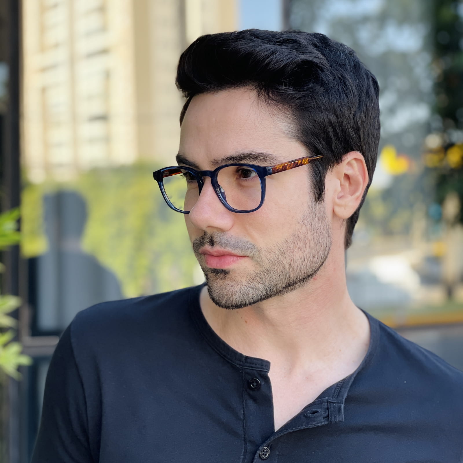 safine com br oculos de grau masculino quadrado azul denis 3 safine com br oculos de grau masculino quadrado azul denis 3