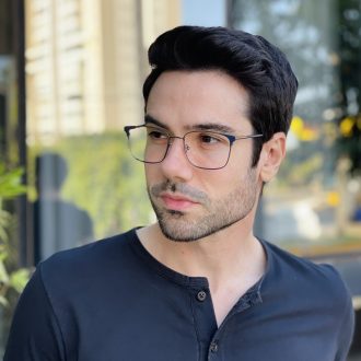 safine com br oculos de grau masculino quadrado azul pedro 3