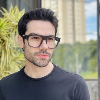 safine com br oculos de grau masculino quadrado cinza bento 2 0 1