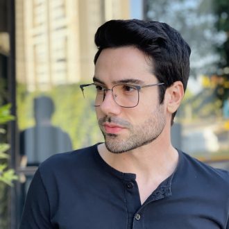 safine com br oculos de grau masculino quadrado cinza pedro 7