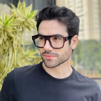 safine com br oculos de grau masculino quadrado marrom bento 2 0 3