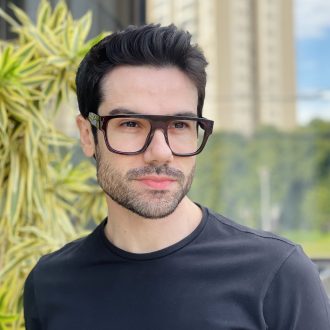 safine com br oculos de grau masculino quadrado marrom bento 2 0