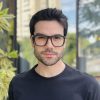 safine com br oculos de grau masculino quadrado preto e cinza oliver 2 0
