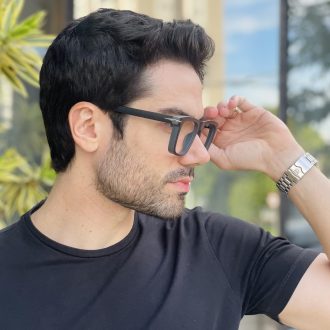 safine com br oculos de grau masculino quadrado preto e cinza oliver 2 0 3