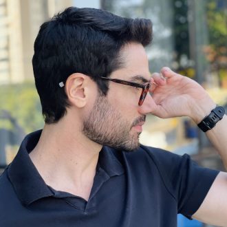 safine com br oculos de grau masculino quadrado rajado denis 2