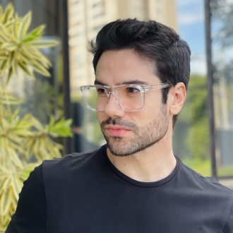 safine com br oculos de grau masculino quadrado transparente oliver 2 0 4