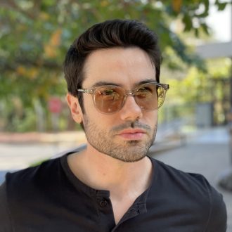 safine com br oculos de grau masculino redondo cinza luan 4