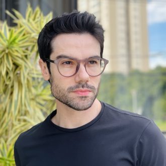 safine com br oculos de grau masculino redondo marrom ronan 2 0 1