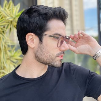 safine com br oculos de grau masculino redondo marrom ronan 2 0 3