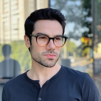 safine com br oculos de grau masculino redondo preto e marrom luan 1