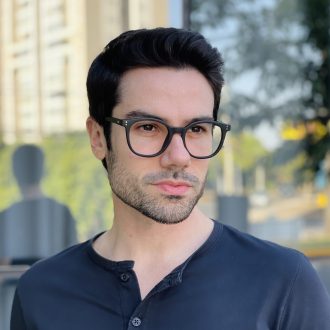 safine com br oculos de grau masculino redondo preto fosco luan 1
