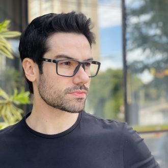 safine com br oculos de grau masculino retangular preto marcos 2 0 2