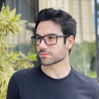 safine com br oculos de grau masculino retangular preto marcos 2 0 4