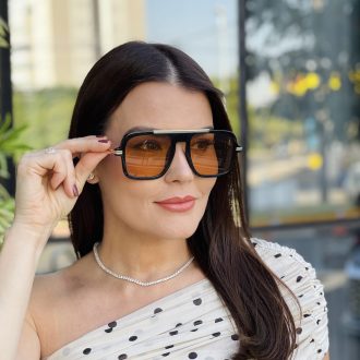 safine com br oculos de sol feminino quadrado preto e marrom anitta 1