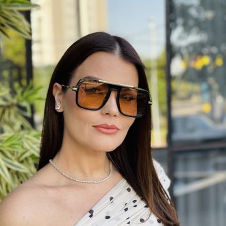 safine com br oculos de sol feminino quadrado preto e marrom anitta 3