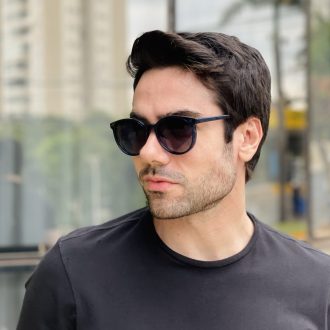 safine com br oculos 2 em 1 clip on masculino redondo azul luiz 3