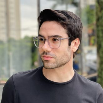 safine com br oculos 2 em 1 clip on masculino redondo cinza luiz 12