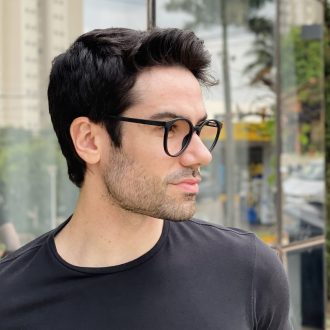 safine com br oculos 2 em 1 clip on masculino redondo preto luiz 10