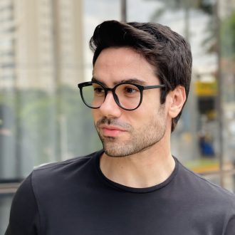 safine com br oculos 2 em 1 clip on masculino redondo preto luiz 11
