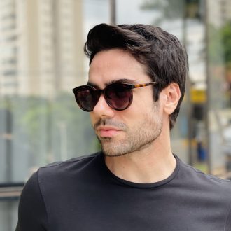safine com br oculos 2 em 1 clip on masculino redondo rajado luiz 3