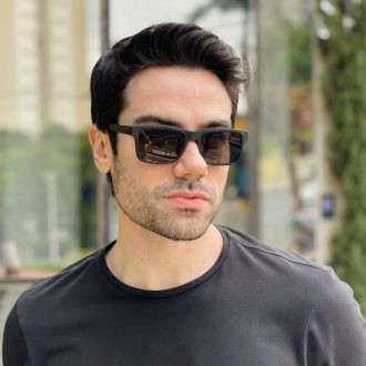 safine com br oculos 3 em 1 clip on masculino retangular preto marcos 5