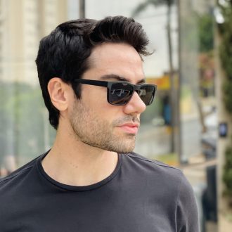 safine com br oculos 3 em 1 clip on masculino retangular preto marcos 6