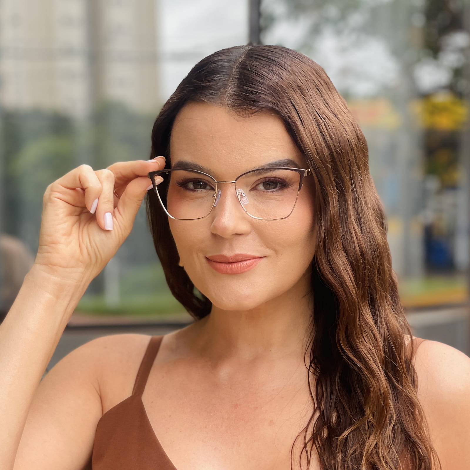 safine com br oculos de grau feminino gatinho marrom belle 1 safine com br oculos de grau feminino gatinho marrom belle 1