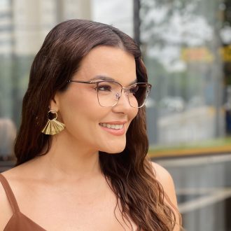 safine com br oculos de grau feminino gatinho marrom belle 2