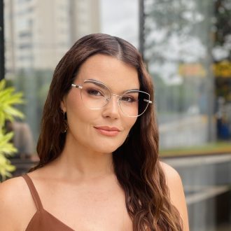 safine com br oculos de grau feminino gatinho prata julia 3