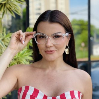 safine com br oculos de grau feminino gatinho transparente polly 1