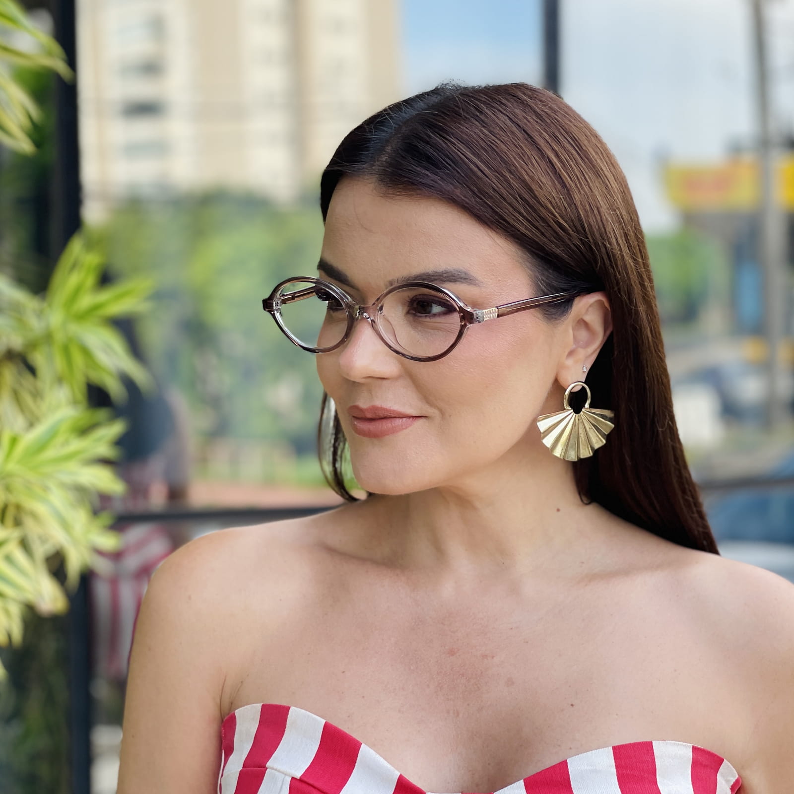 safine com br oculos de grau feminino oval marrom transparente milla safine com br oculos de grau feminino oval marrom transparente milla