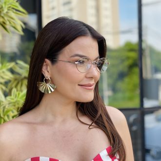 safine com br oculos de grau feminino oval nude micca 2