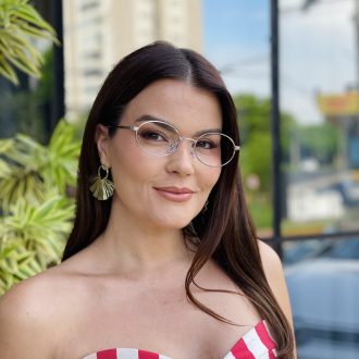 safine com br oculos de grau feminino oval prata micca 3