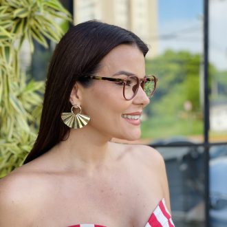 safine com br oculos de grau feminino redondo marrom gio 2 0 2