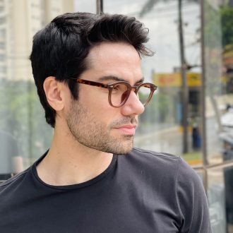 safine com br oculos de grau masculino redondo marrom dante 2