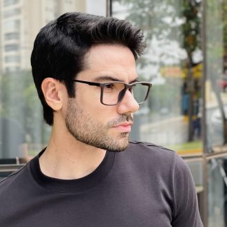 safine com br oculos de grau masculino retangular marrom lucas 2