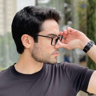 safine com br oculos de grau masculino retangular preto eduardo 2