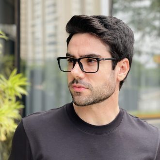 safine com br oculos de grau masculino retangular preto eduardo 3