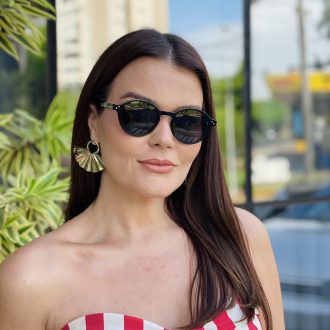 safine com br oculos de sol feminino redondo preto dani 3
