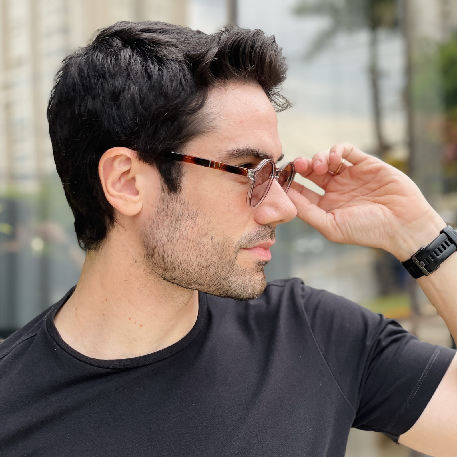 safine com br oculos de sol masculino redondo cinza e marrom fernando 2 safine com br oculos de sol masculino redondo cinza e marrom fernando 2