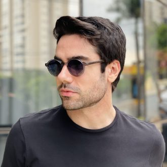 safine com br oculos de sol masculino redondo cinza fernando 3
