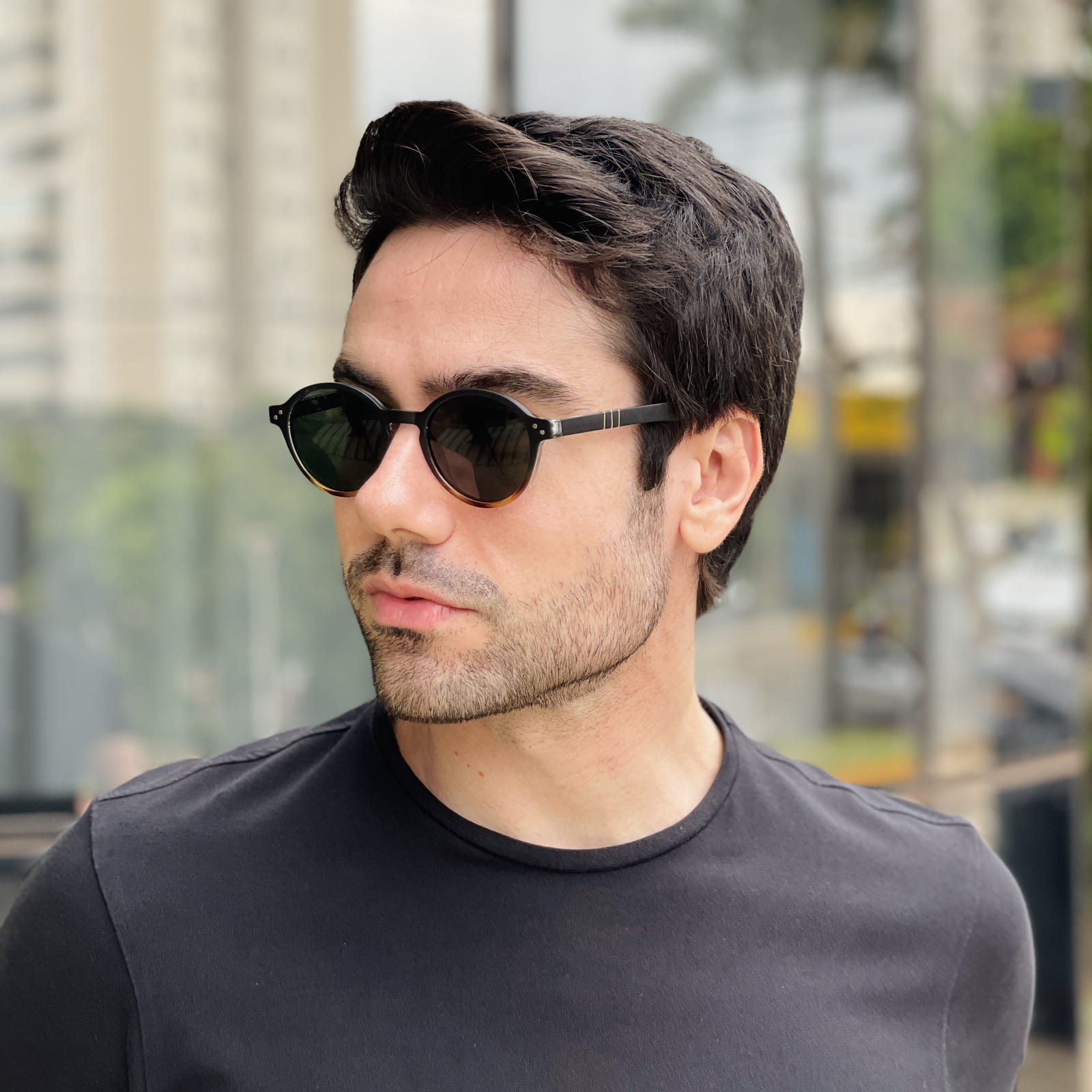 safine com br oculos de sol masculino redondo preto e tartaruga fernando 3 safine com br oculos de sol masculino redondo preto e tartaruga fernando 3